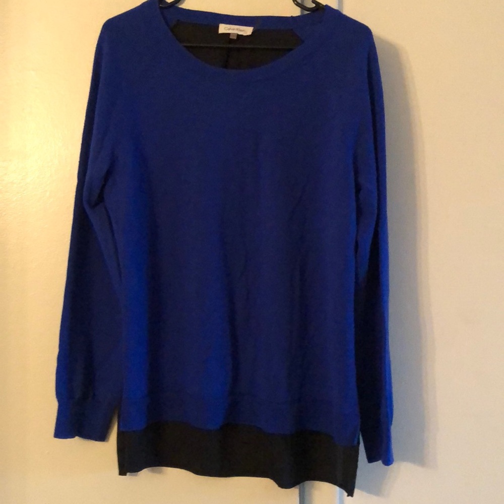 CALVIN KLIEN SWEATER WOMENS SIZE L
